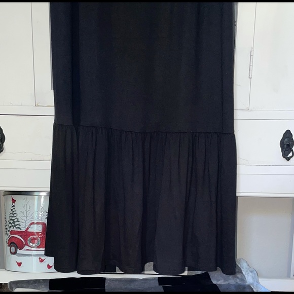 NWT long black dress 3X - Picture 3 of 6